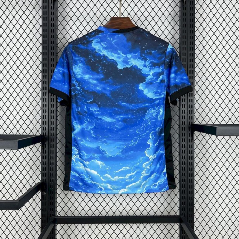 2025/26 PSG Blue sky and white clouds Jersey Fan Version