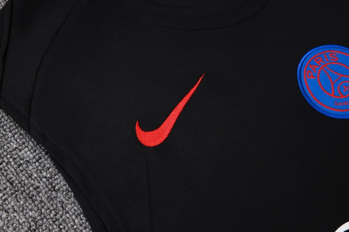 2026 PSG Black Training Set Shirt and Shorts