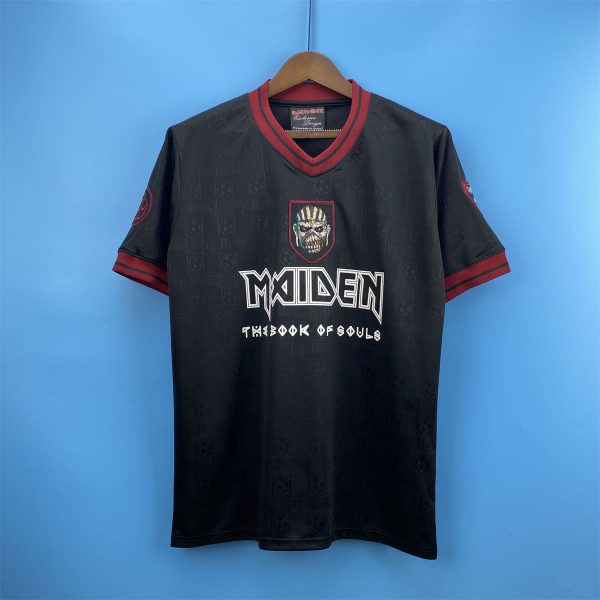 Retro West Ham United 2010 West Ham United Iron Maiden Joint Edition home  jersey Fan Version