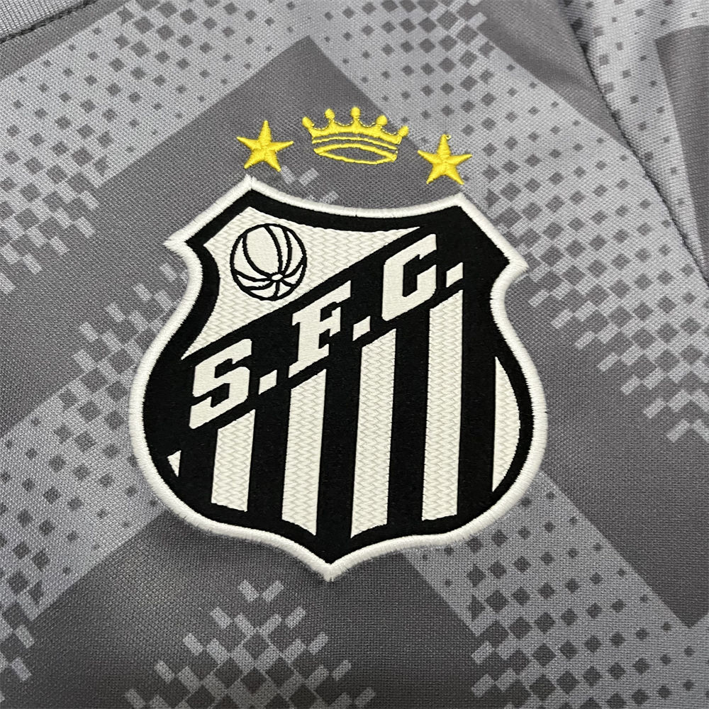 2024/25 Santos Pre-match training Grey jersey Fan Version
