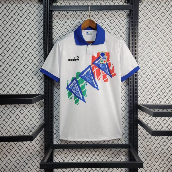 Retro Italy 1994 Training away jersey Fan Version
