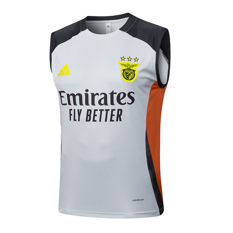24/25 Benfica Grey Training Set Shirt and Shorts