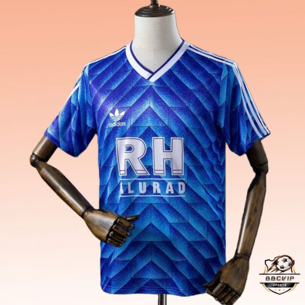 Retro 1988/89 Schalke 04 Home jersey Fan Version