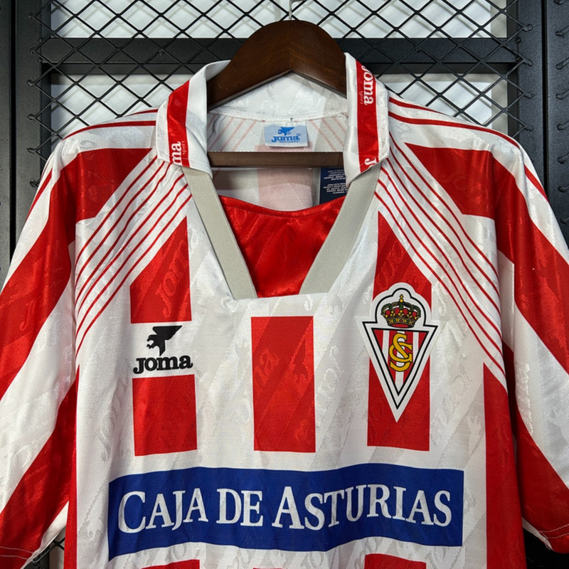 Retro Sporting Gijon 94/95 Home jersey Fan Version