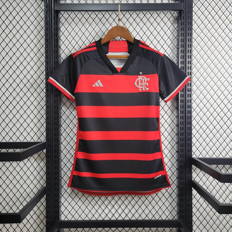 24/25 Flamengo Home Women Jersey Fan Version