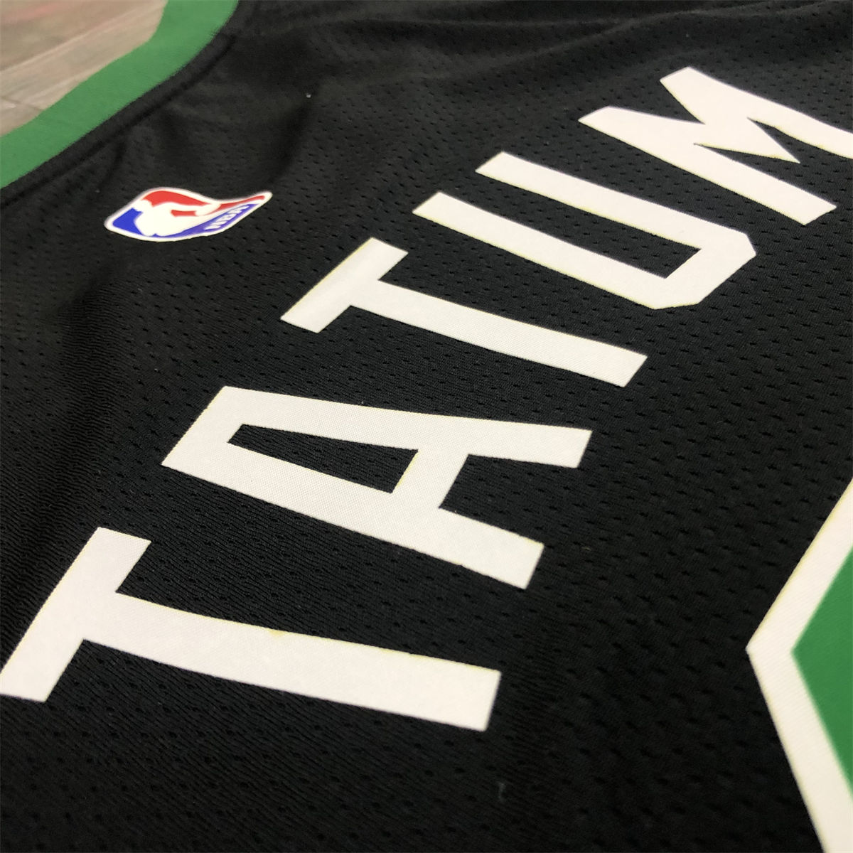 NBA Boston Celtics Round Neck Black Jersey TATUM#0 S-XXL