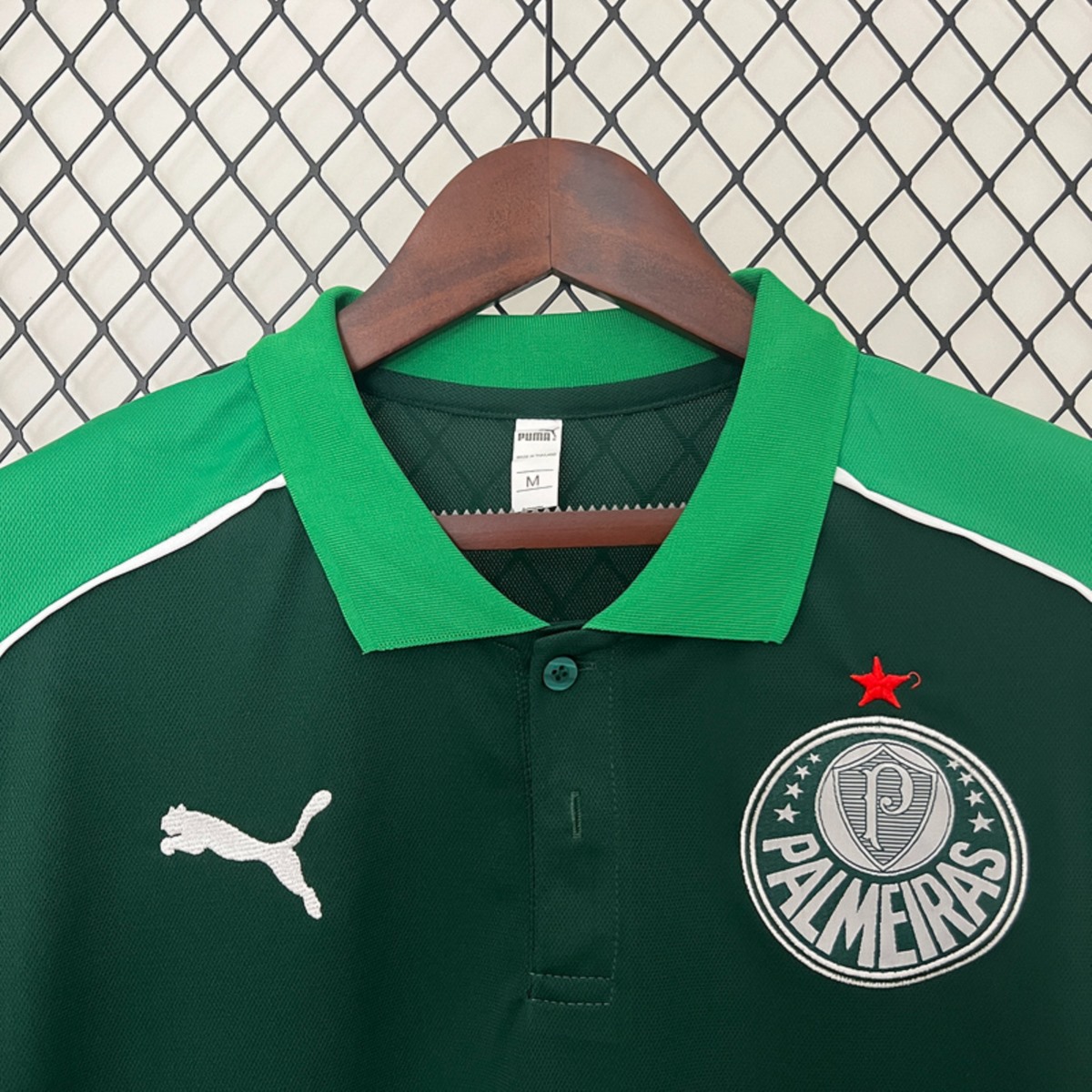 2024/25 Palmeiras Green Training Polo jersey Fan Version