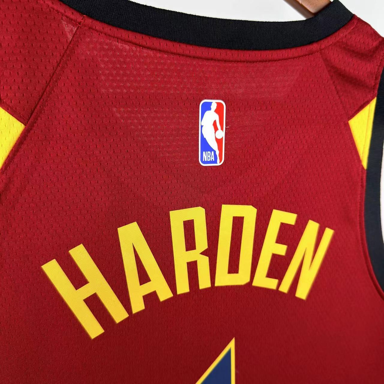 NBA Cleverland Cavaliers V-Neck Red jersey HARDEN#1