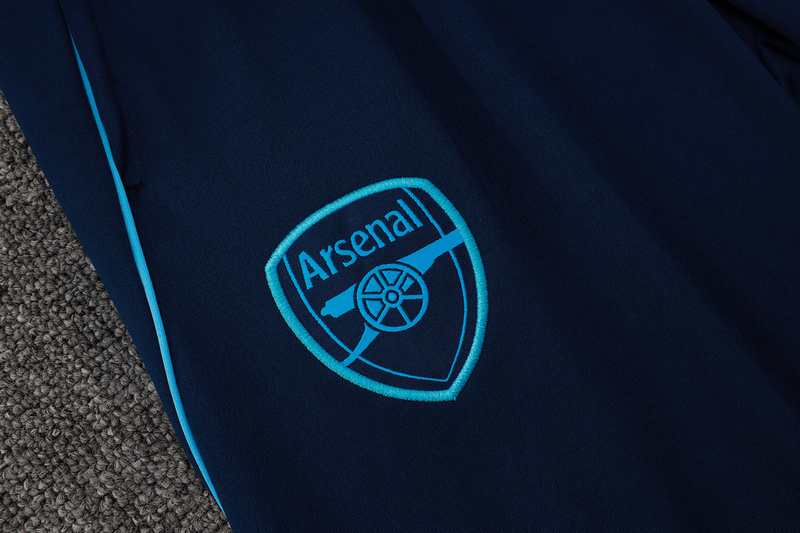 202526 Arsenal Royal blue Long-sleeved half-pull training kit Football team kit