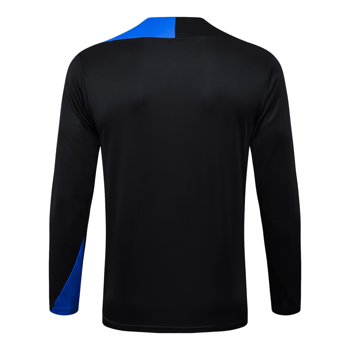 202526 PSG Black Long-sleeved half-pull training kit Football team kit