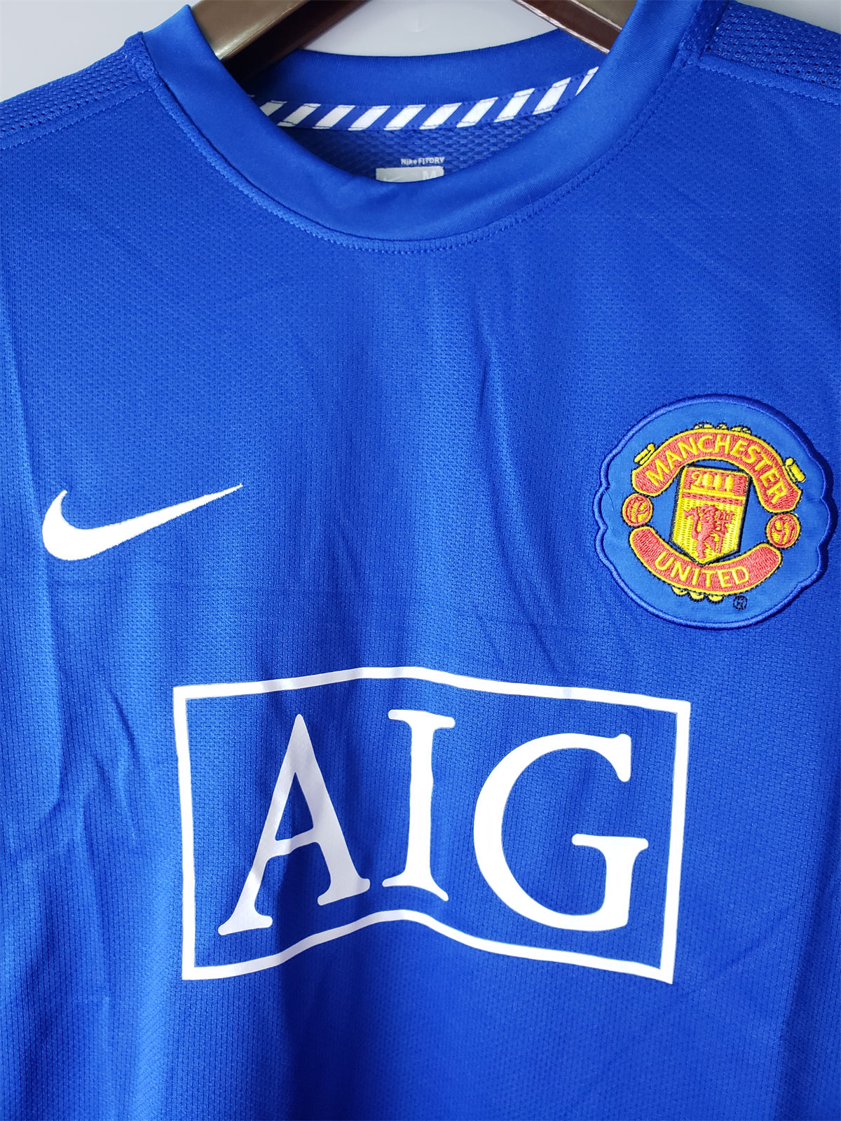 Retro Manchester United 07/08 away long sleeve jersey Fan Version