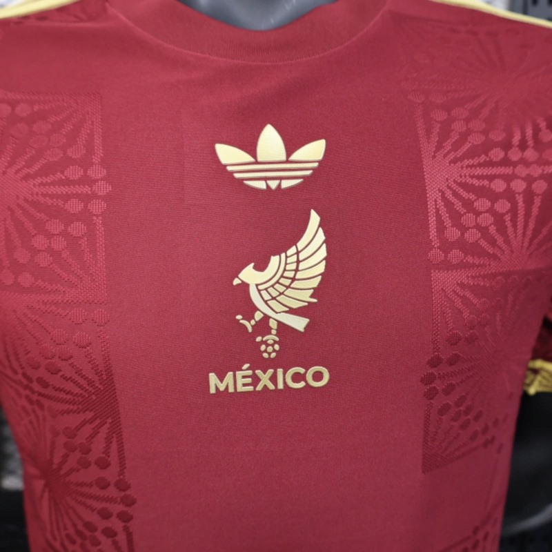 25/26 Mexico Gold Cup Special Edition Red  jersey Player Version