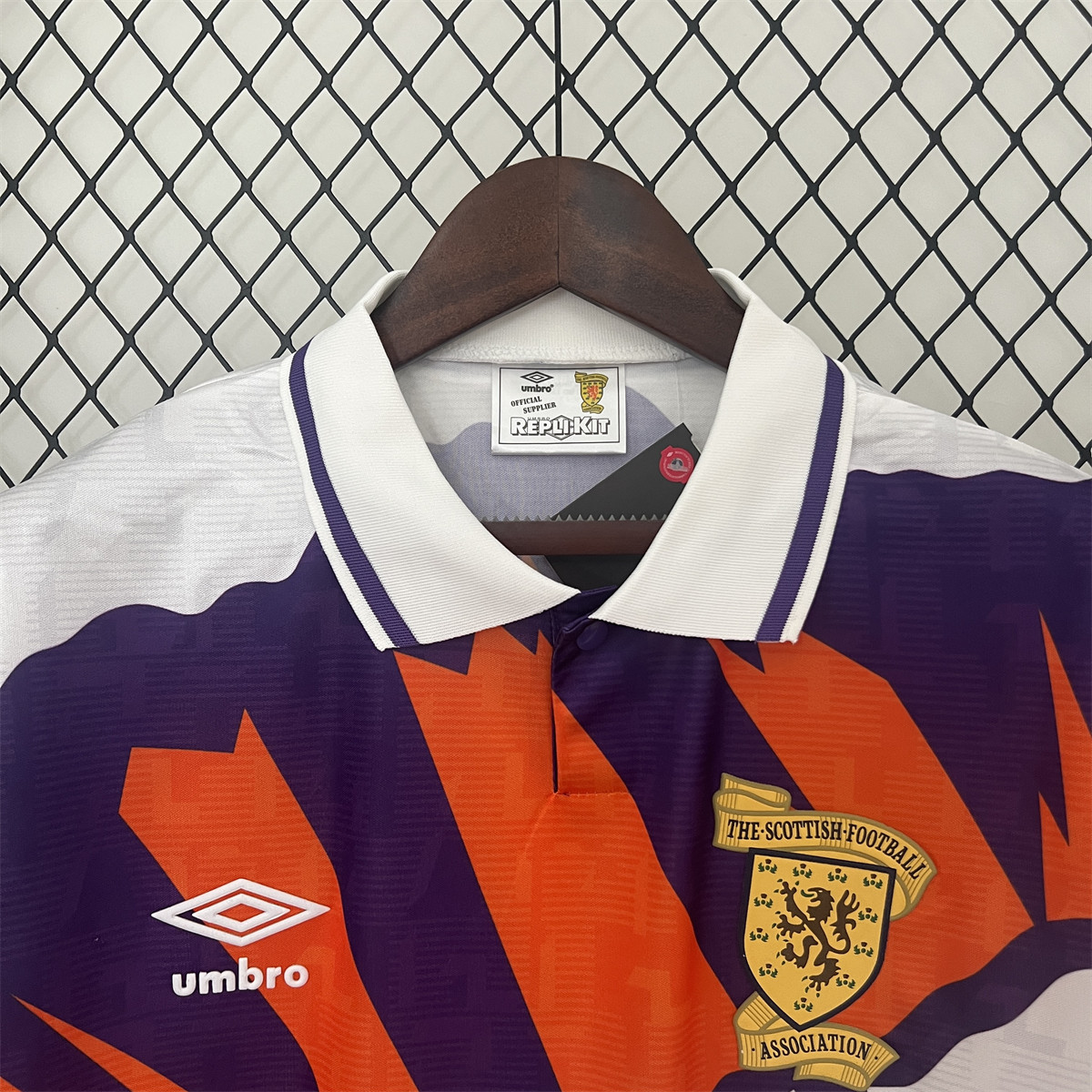 Retro Scotland 91/93 Away jersey Fan Version