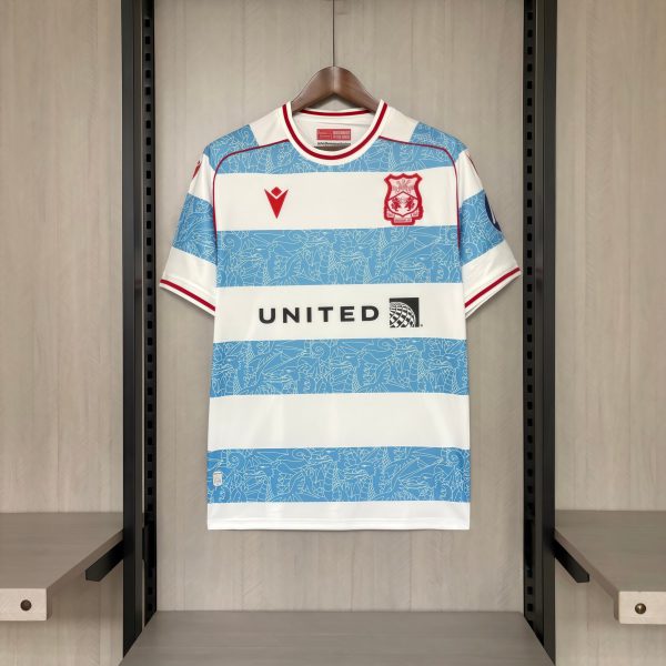 2025/26 Wrexham Second Away jersey Fan version