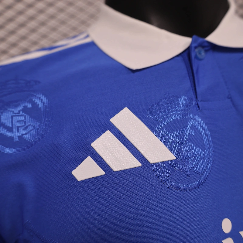 25/26 Real Madrid Co Branded Special Edition Blue jersey Player Version