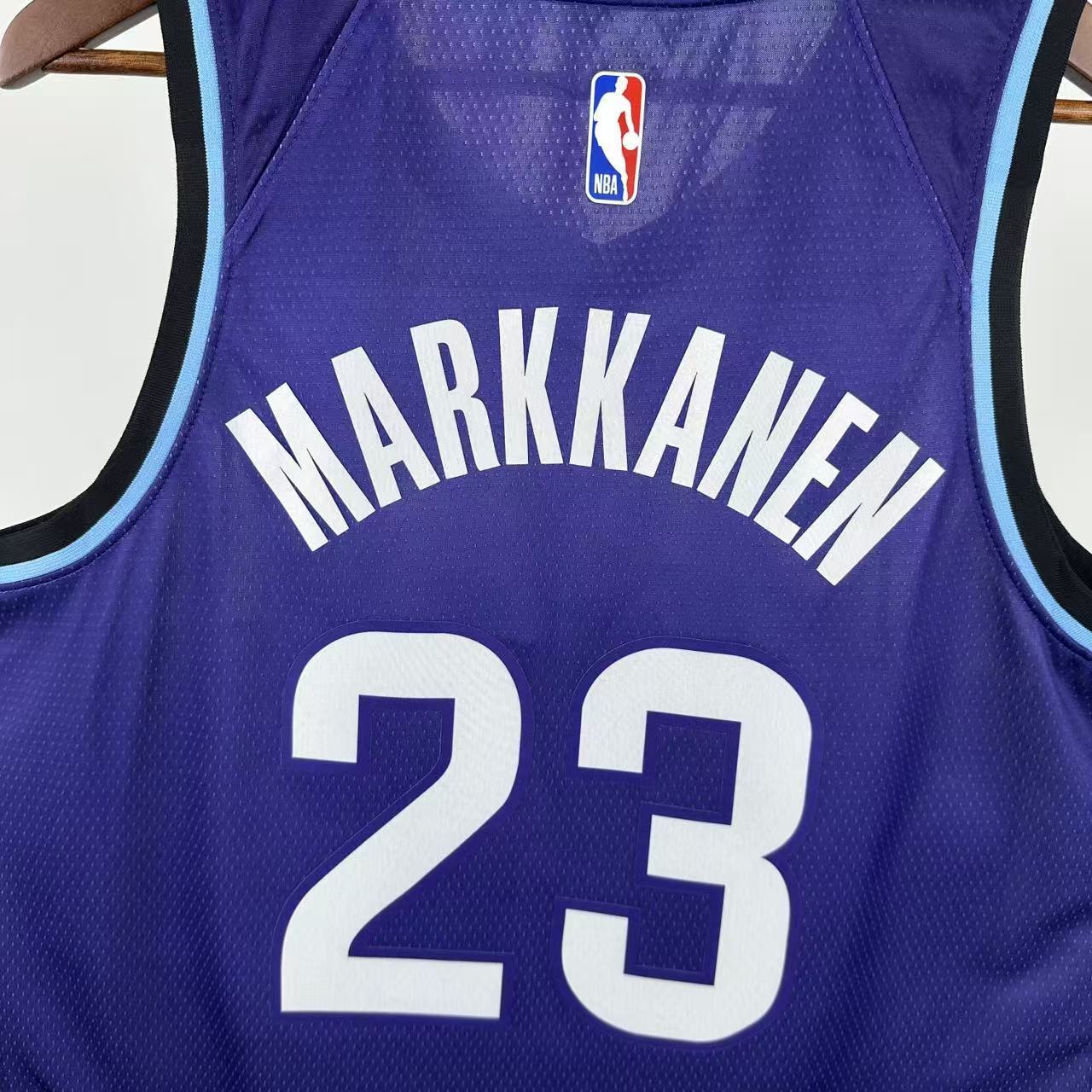 NBA Utah Jazz 2026 Purple Jersey MARKKANEN#23
