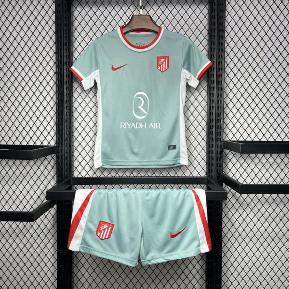 24/25 kids Atletico Madrid Away jersey Kid Kits Size 16-28