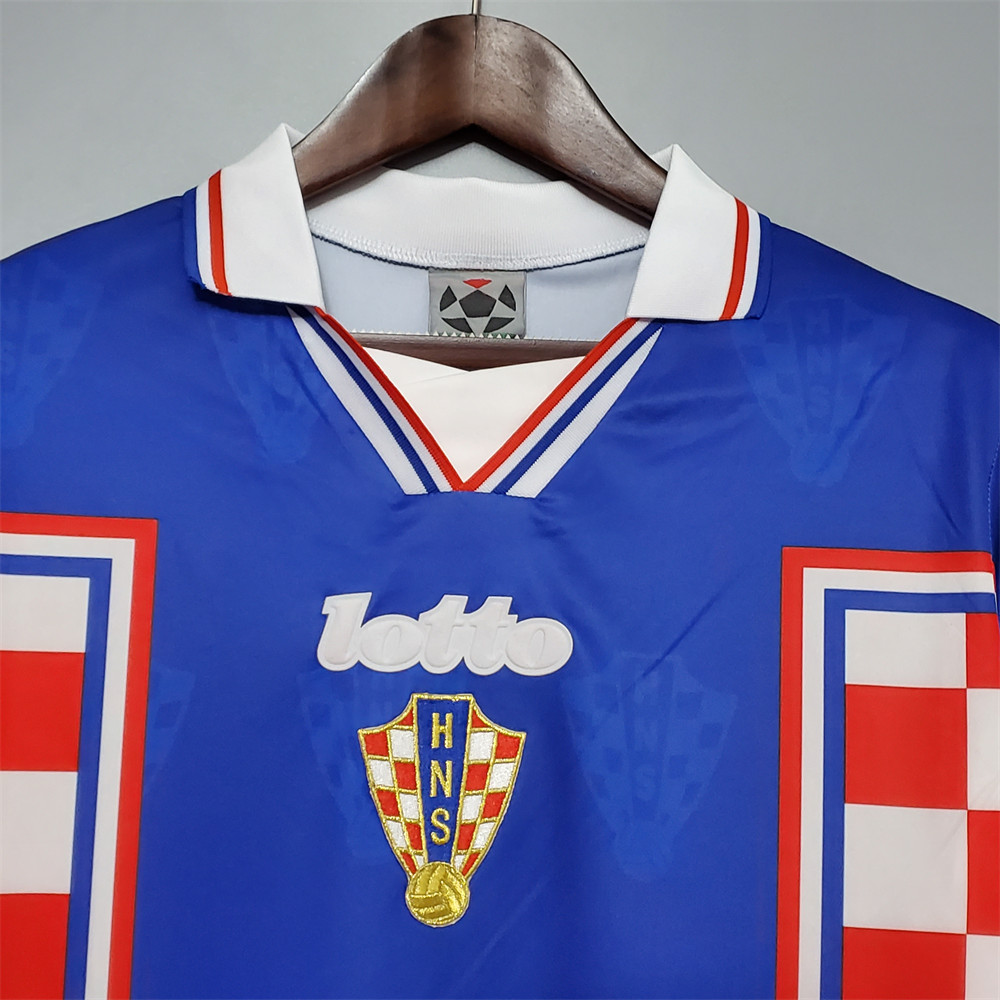 Retro Croatia 1998 Home jersey Fan Version