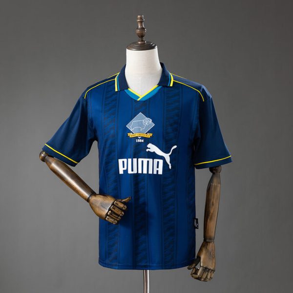 Retro Derby Country 1995/96 Away Jersey Fan version