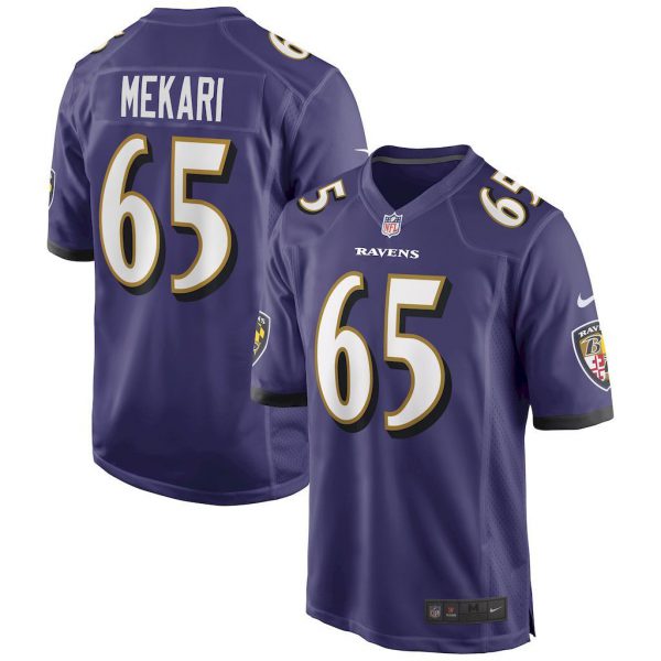 NFL Baltimore Ravens Jeysey MEKARI #65