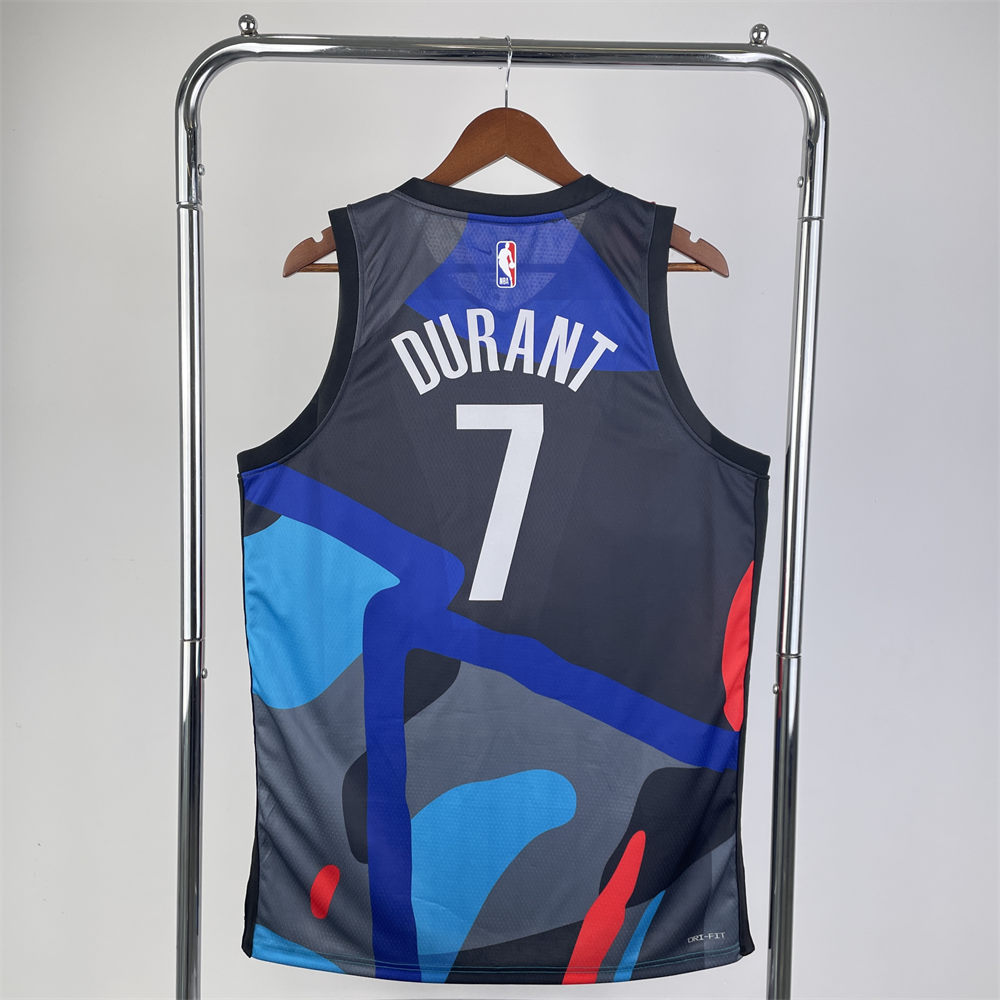 NBA Brooklyn Nets DURANT#7 2023/24 City Edition Swingman Jersey S--XXL