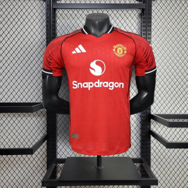 2025/26 Manchester United Home jersey Player Version