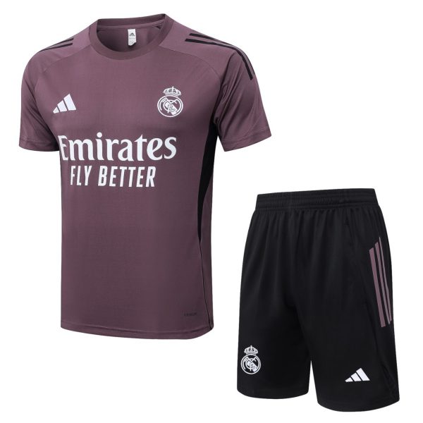 2026 Real Madrid Dusty Purple Training Set Shirt andShorts
