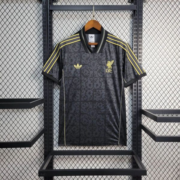 2025/26 Liverpool  Black Special Edition Jersey Fan Version