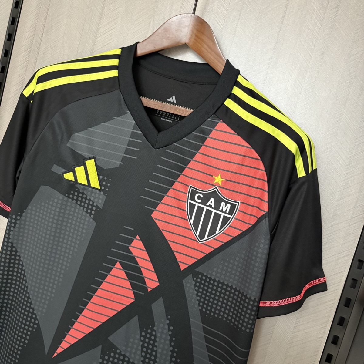 2025/26 Atletico Mineiro Goalkeeper Black jersey Fan version