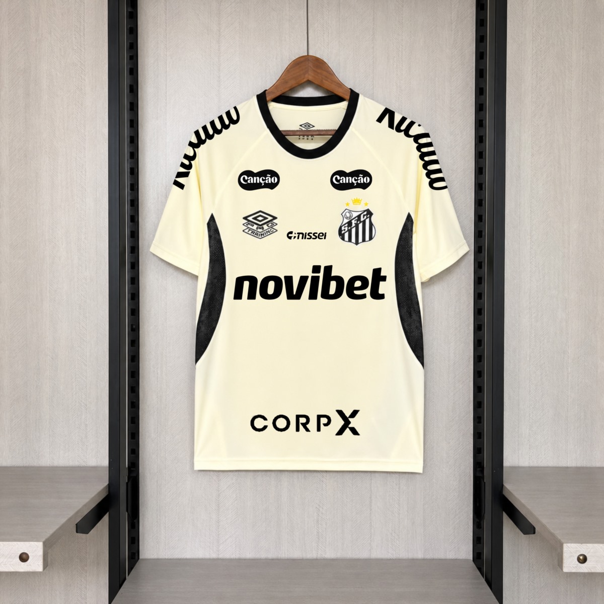 2026/27 Santos Training Beige Jersey Fan Version