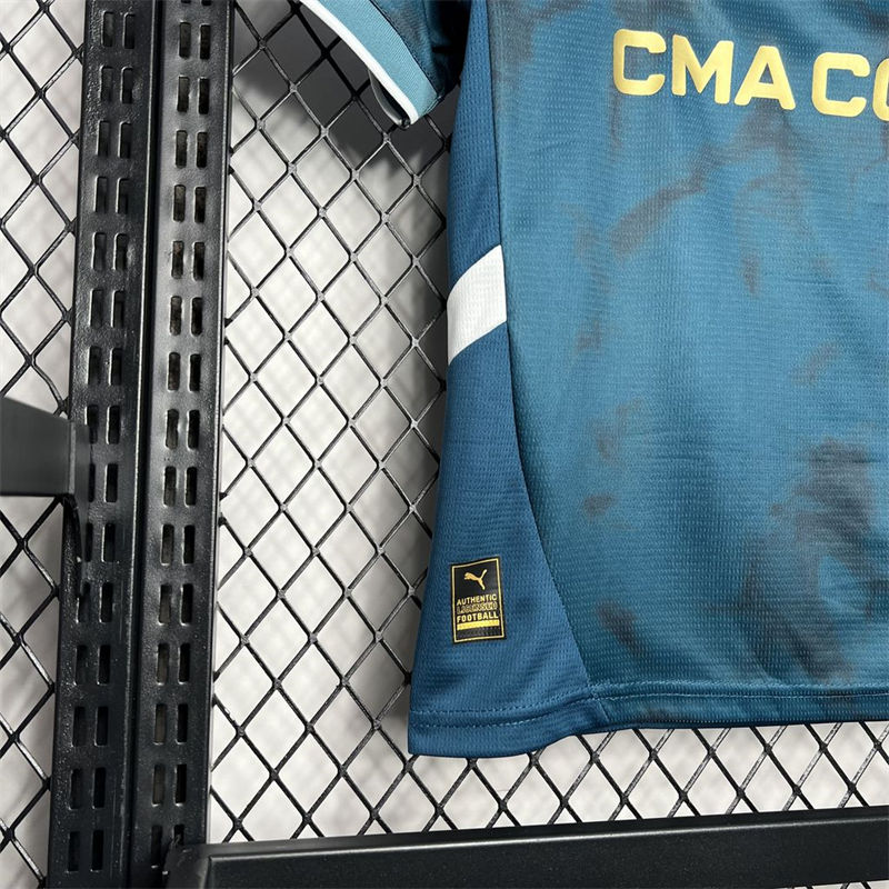 2024/25 Olympique Marseille Away jersey Kid Kits Size 16-28