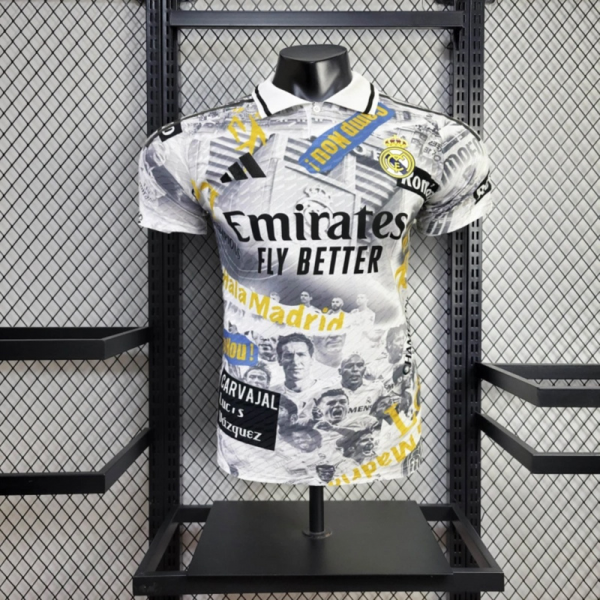 2025/26 Real Madrid Special Black Edition jersey Player Version