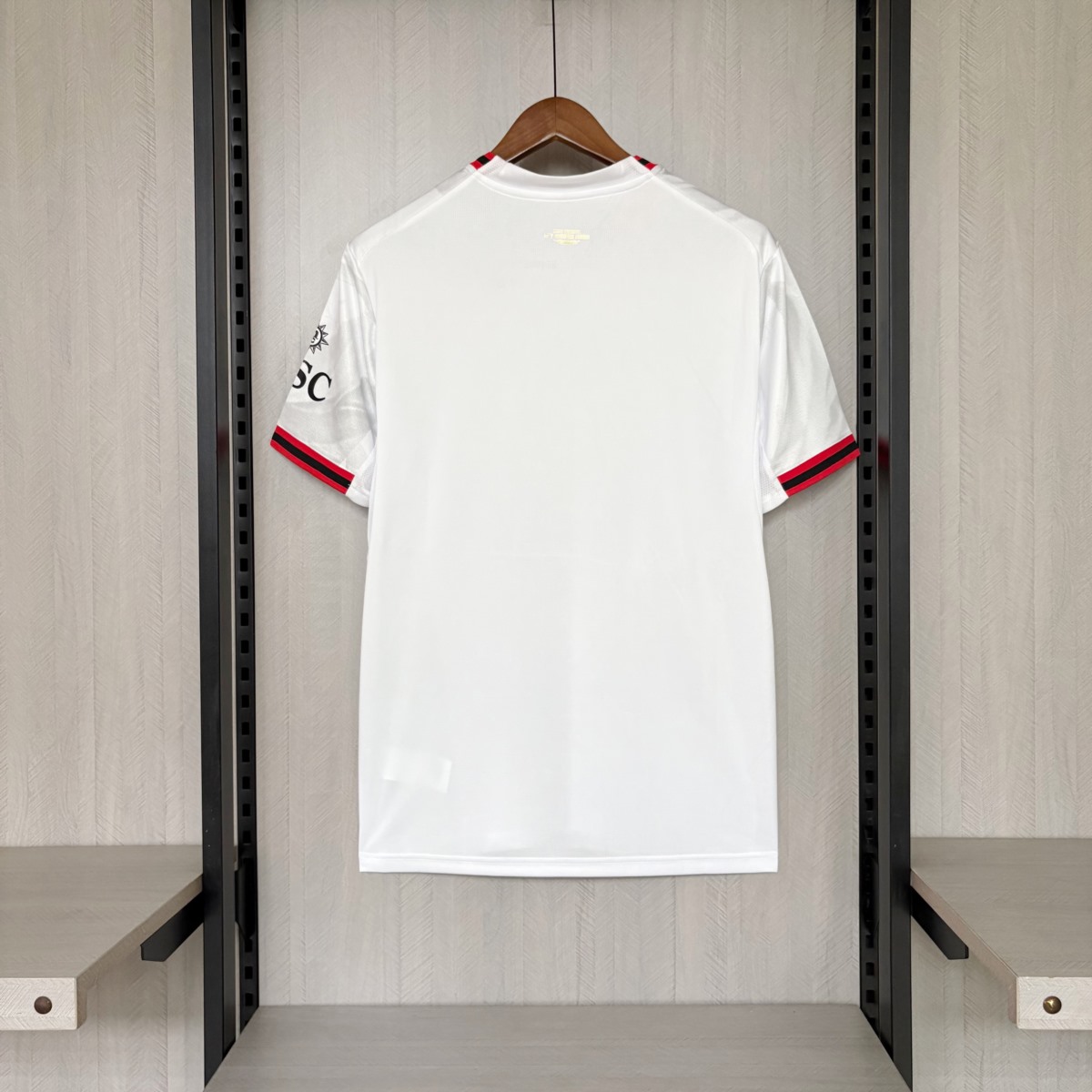 2025/26 AC Milan x Slam Jam White Jersey Fan Version