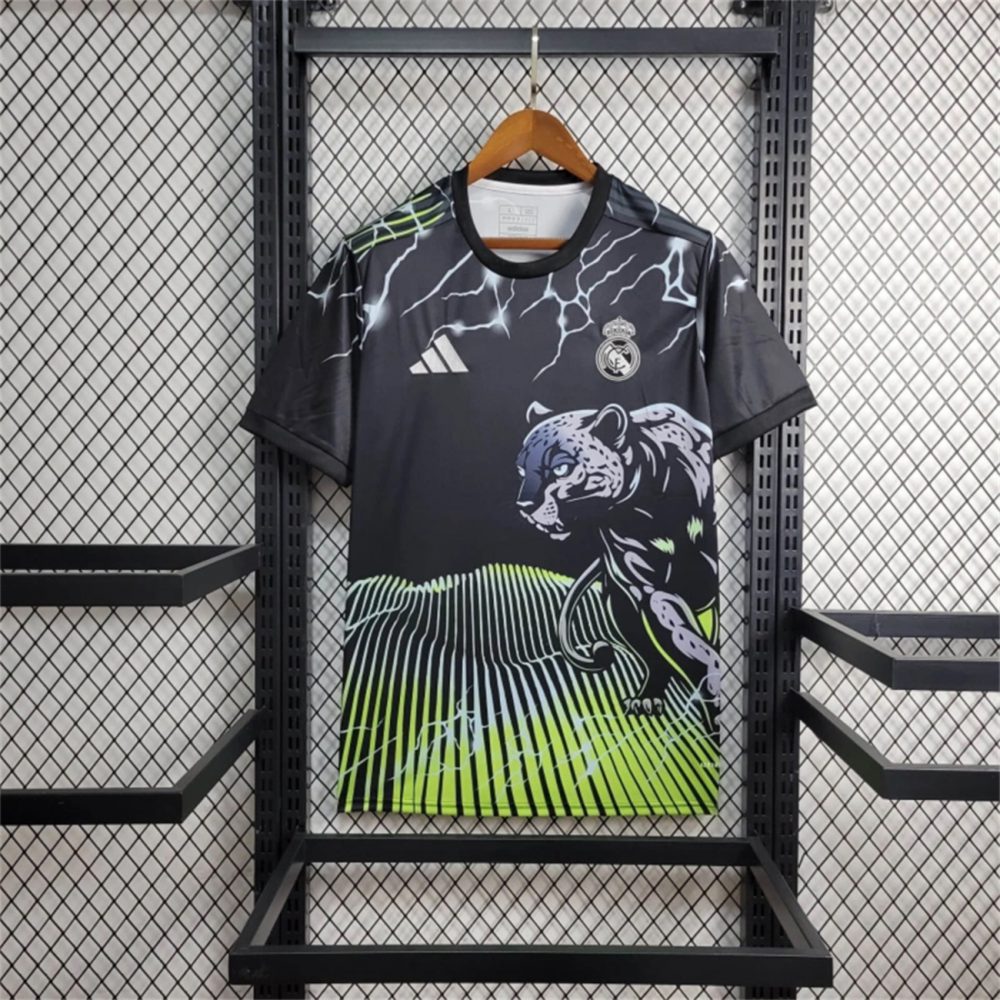 2024/25 Real Madrid Panthers Special Edition Black jersey Fan version