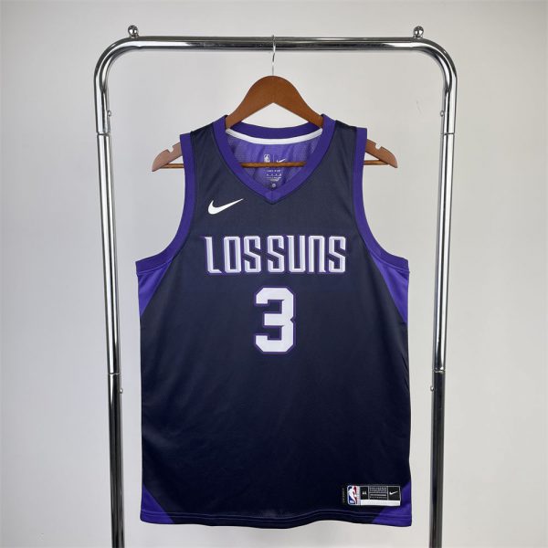 NBA Phoenix Suns PAUL#3 Blue Swingman Jersey S-XXL