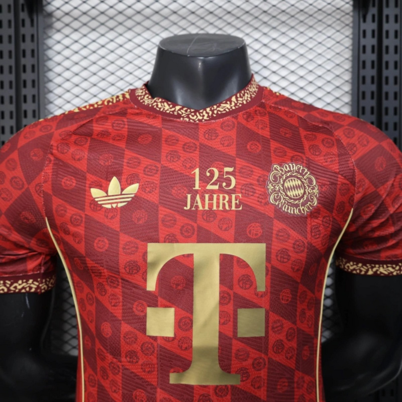25/26 Bayern Munich 125th Anniversary Edition jersey Player Version