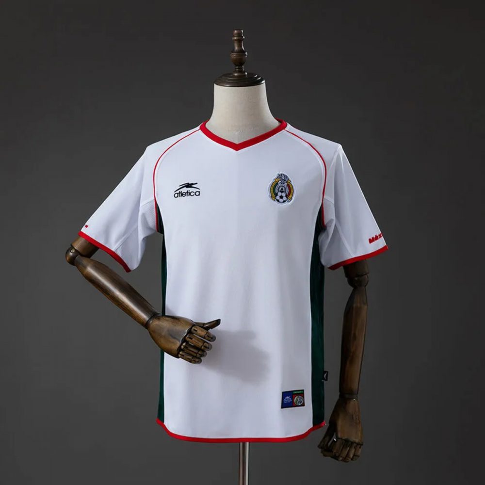 Retro Mexico 2002 Away Jersey Fan Version