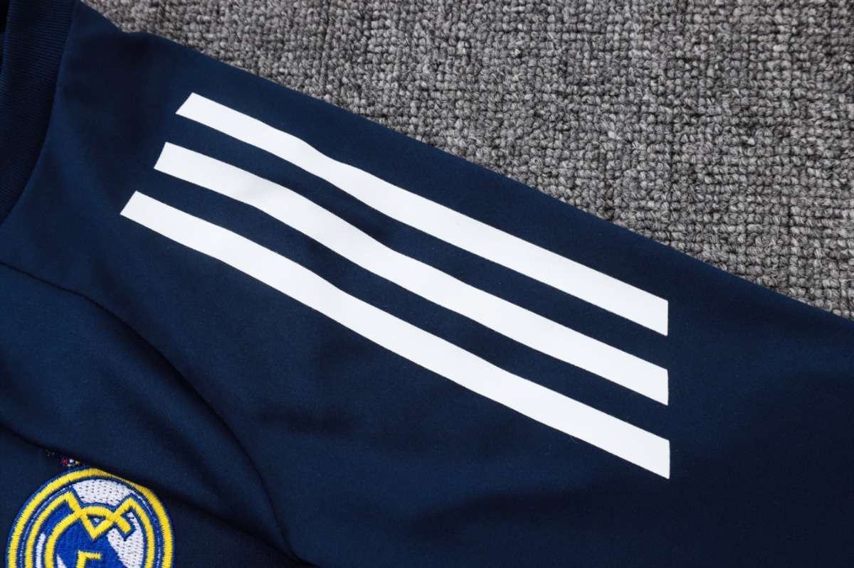 2026 Real Madrid Royal blue Training Set Shirt and Shorts