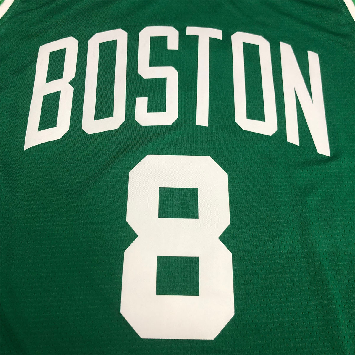 NBA Boston Celtics round neck Retro Green Jersey Walker#8 S-XXL