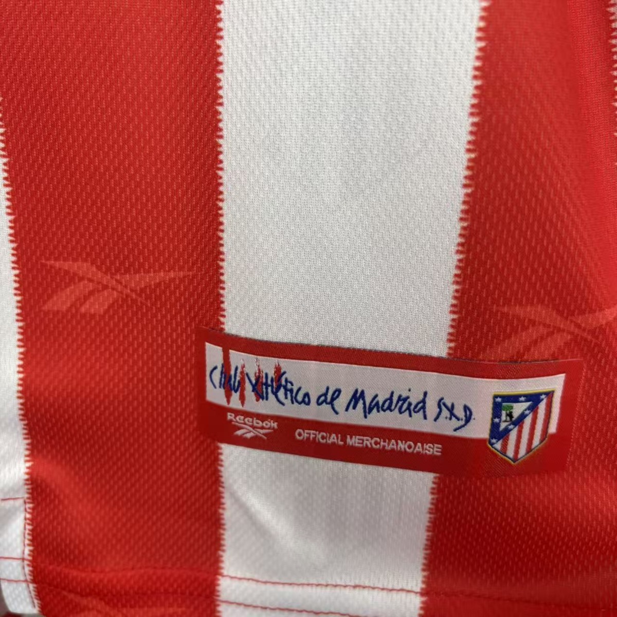 Retro Atletico Madrid 1998/99 Home Jersey Fan Version