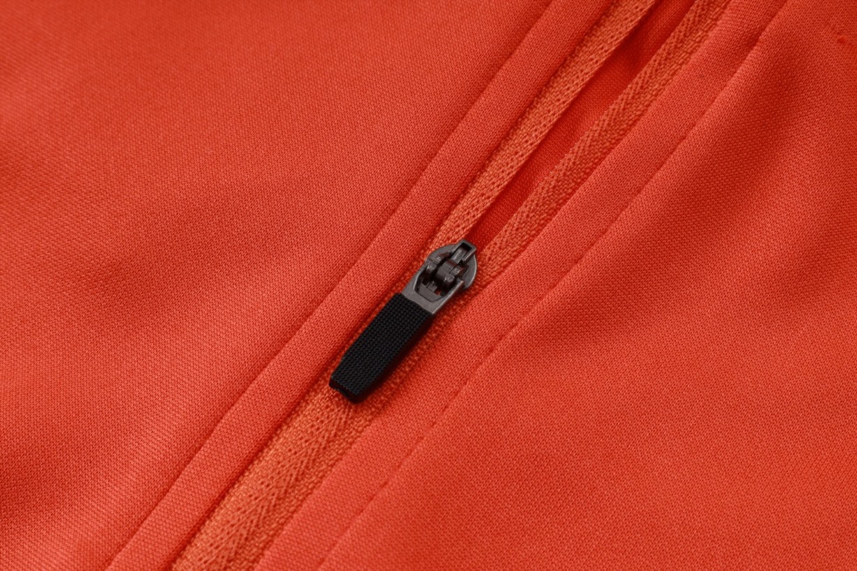 202526 Brazil Orange Long-sleeved half-pull training kit Football team kit