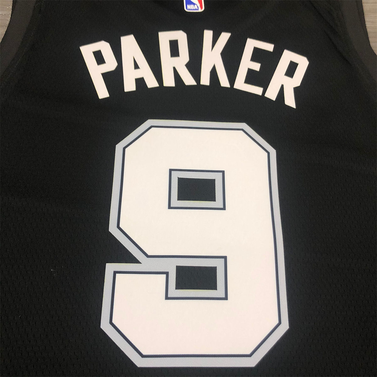 NBA San Antonio Spurs V-Neck Black jersey PARKER#9 S-XXL