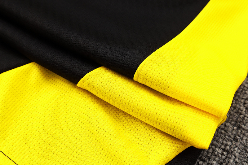 24/25 Dortmund Black Long-sleeved half-pull training kit Football team kit