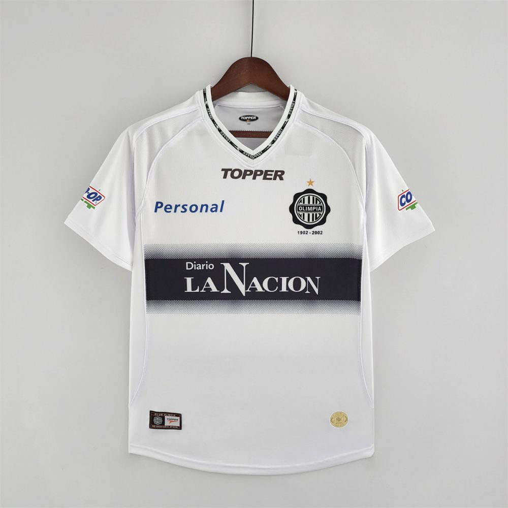 Retro Olympia 2002 Home jersey Fan Version