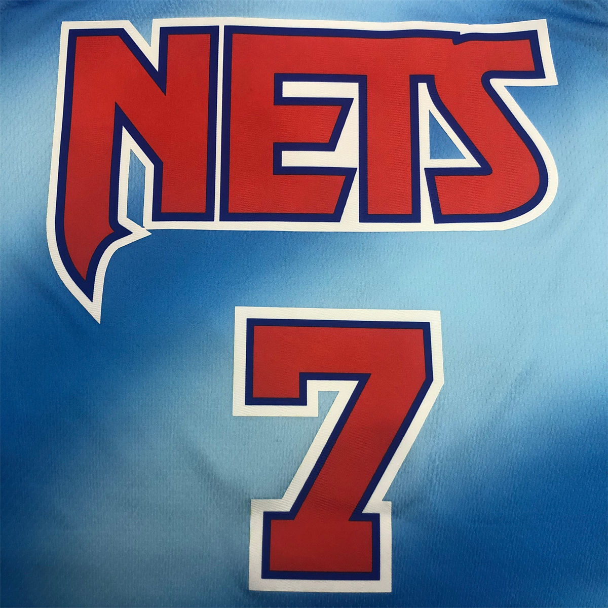 NBA Brooklyn Nets Round neck Blue Jersey DURANT#7 S-XXL