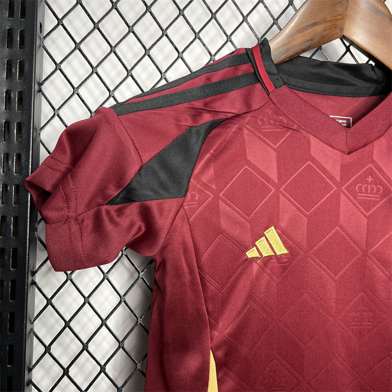 2024/25 Belgium Euro Home jersey Kid Kits Size 16-28