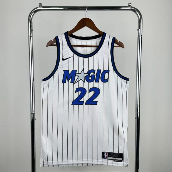 NBA Orlando Magic 2025 Round Neck Home White Jersey WAGNER#22 S-XXL
