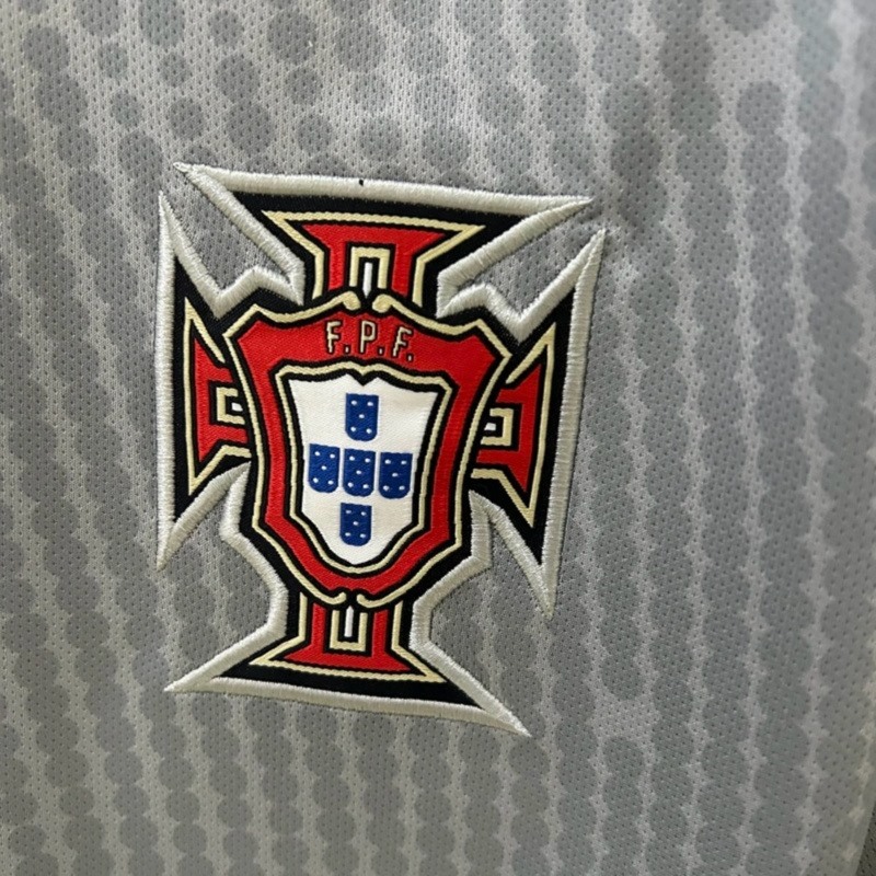 25/26 Portugal Goalkeeper Gray Jersey Fan Version