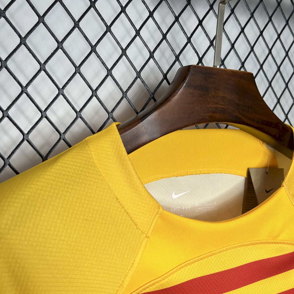 24/25 Barcelona Yellow Jersey Fan Version