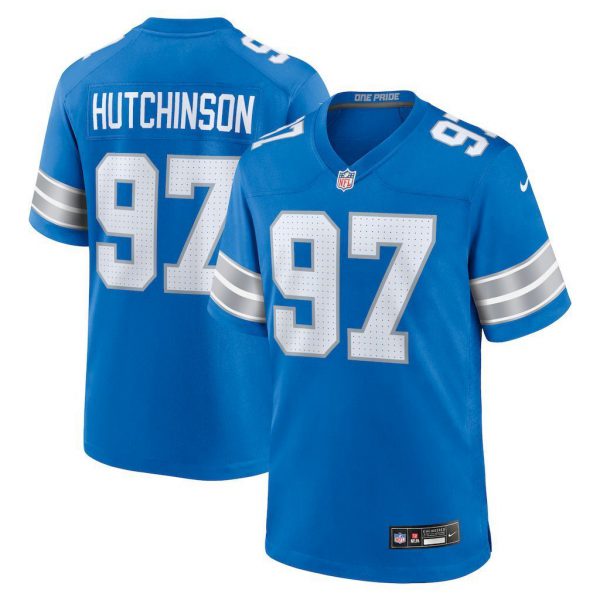 NFL Detroit Lions Jeysey HUTCHINSON #97